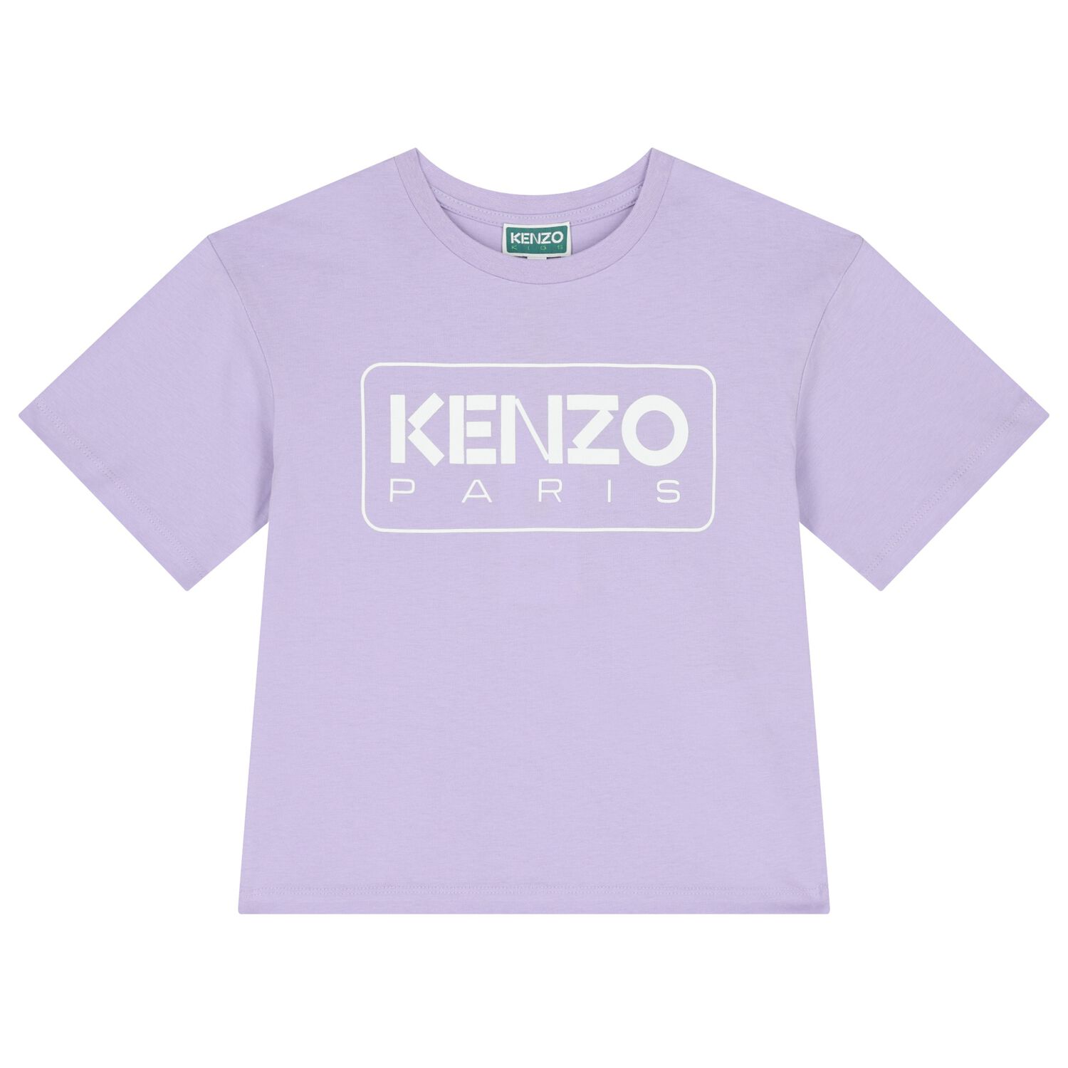 Girls Lilac Logo T-Shirt, 2, hi-res image number null