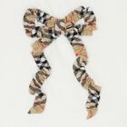Girls White Bow T-Shirt, 1, hi-res
