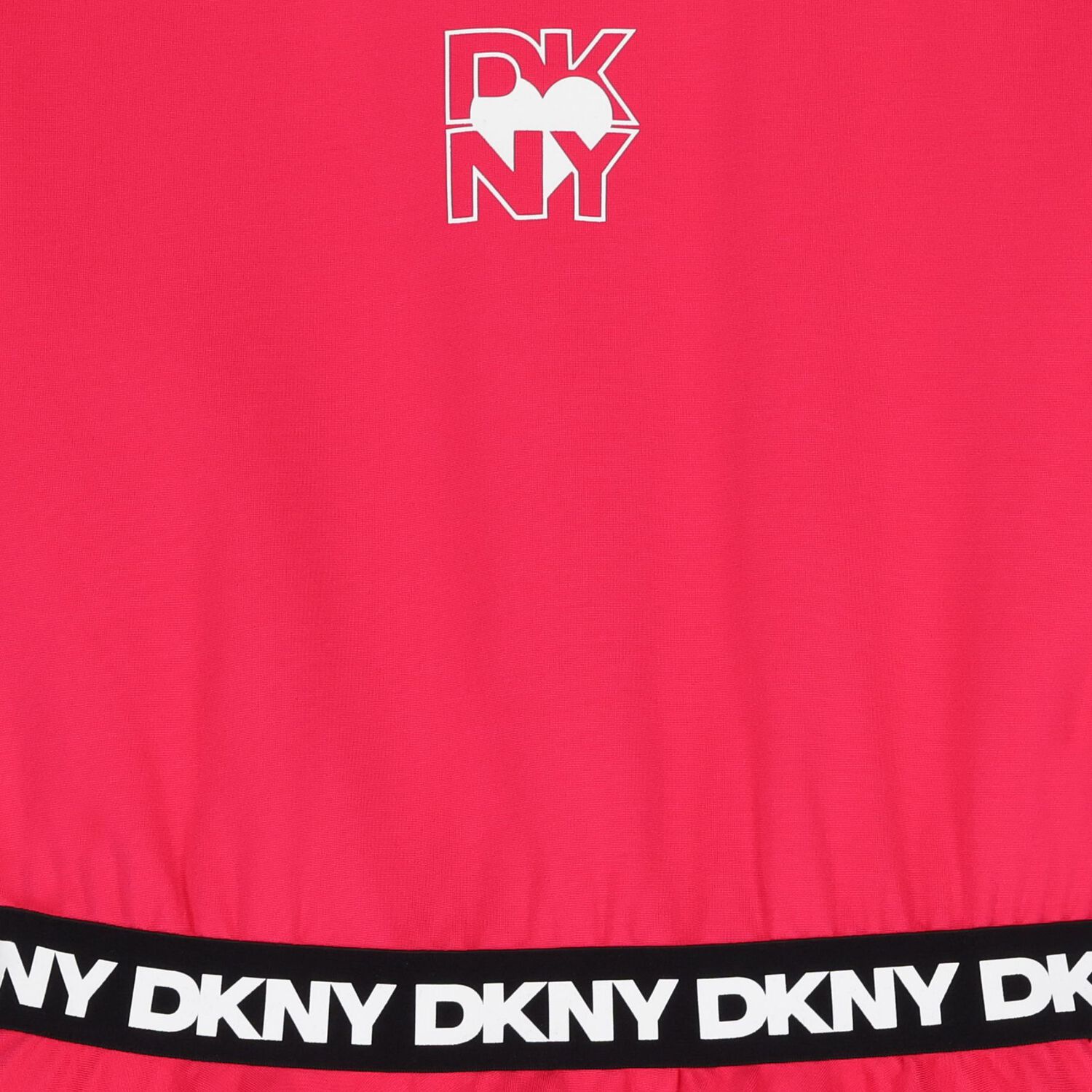 Girls Pink Logo Dress, 2, hi-res