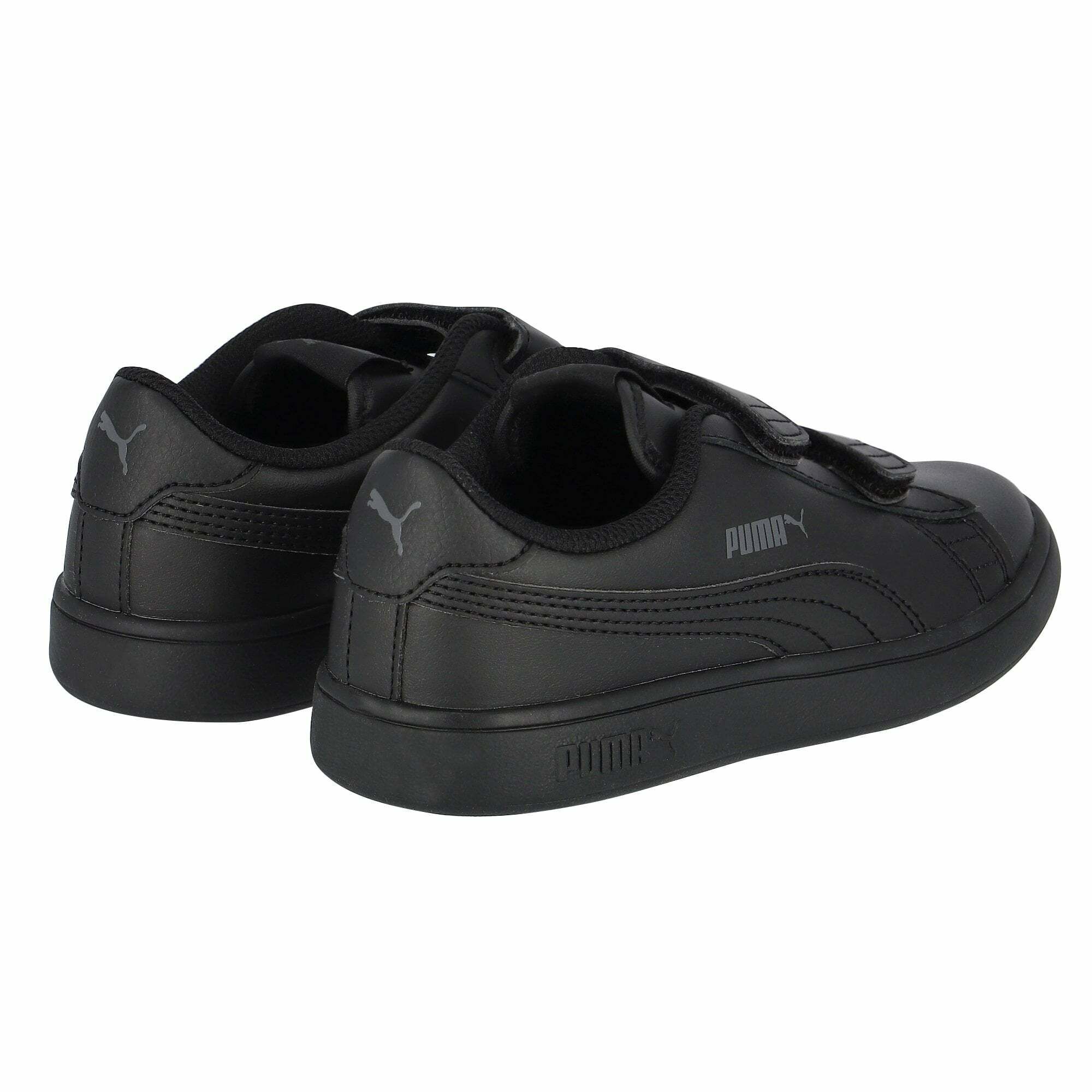 Puma Boys Black Smash V2 Trainers Junior Couture Bahrain