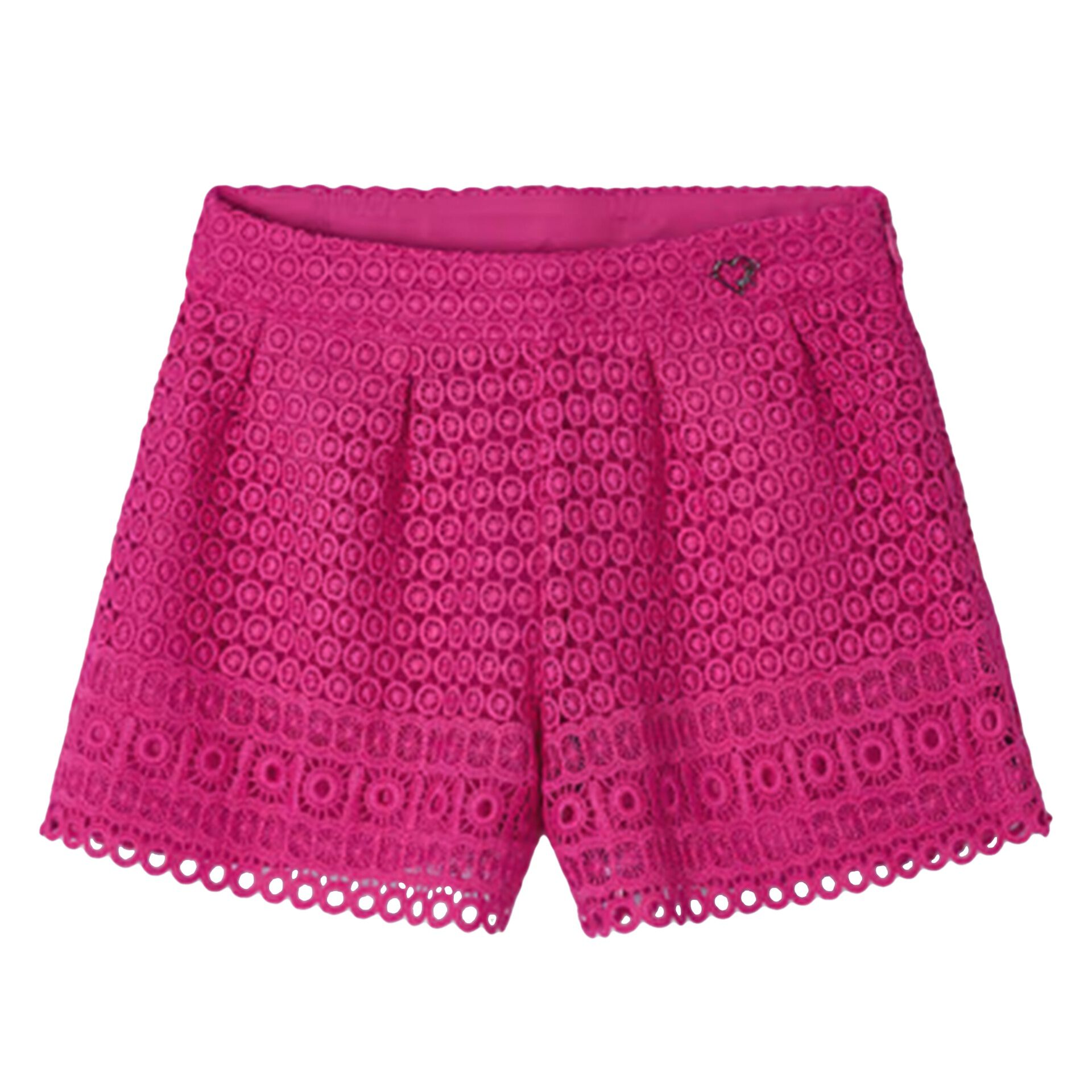 Mayoral Girls Pink Lace Shorts Junior Couture Bahrain