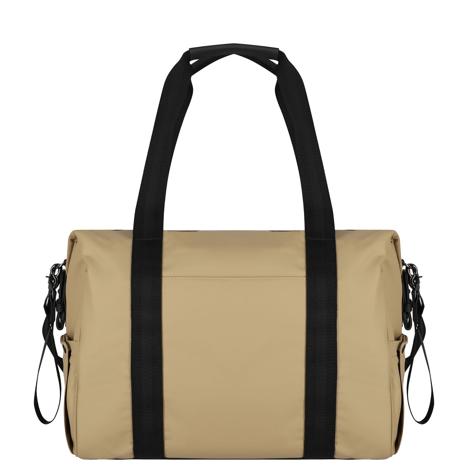 حقيبة تغيير حفاضات بالشعار باللون البيج للأطفال, 2, hi-res