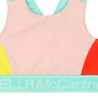 Girls Multi-Colored Logo Crop Top, 1, hi-res