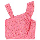 Girls Pink Crab Shorts Set, 1, hi-res