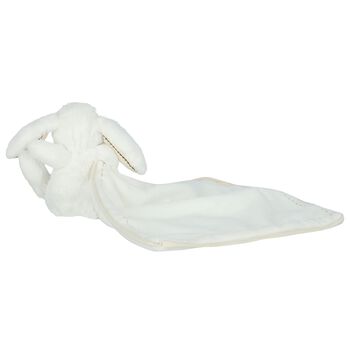 Ivory Rabbit Baby Comforter