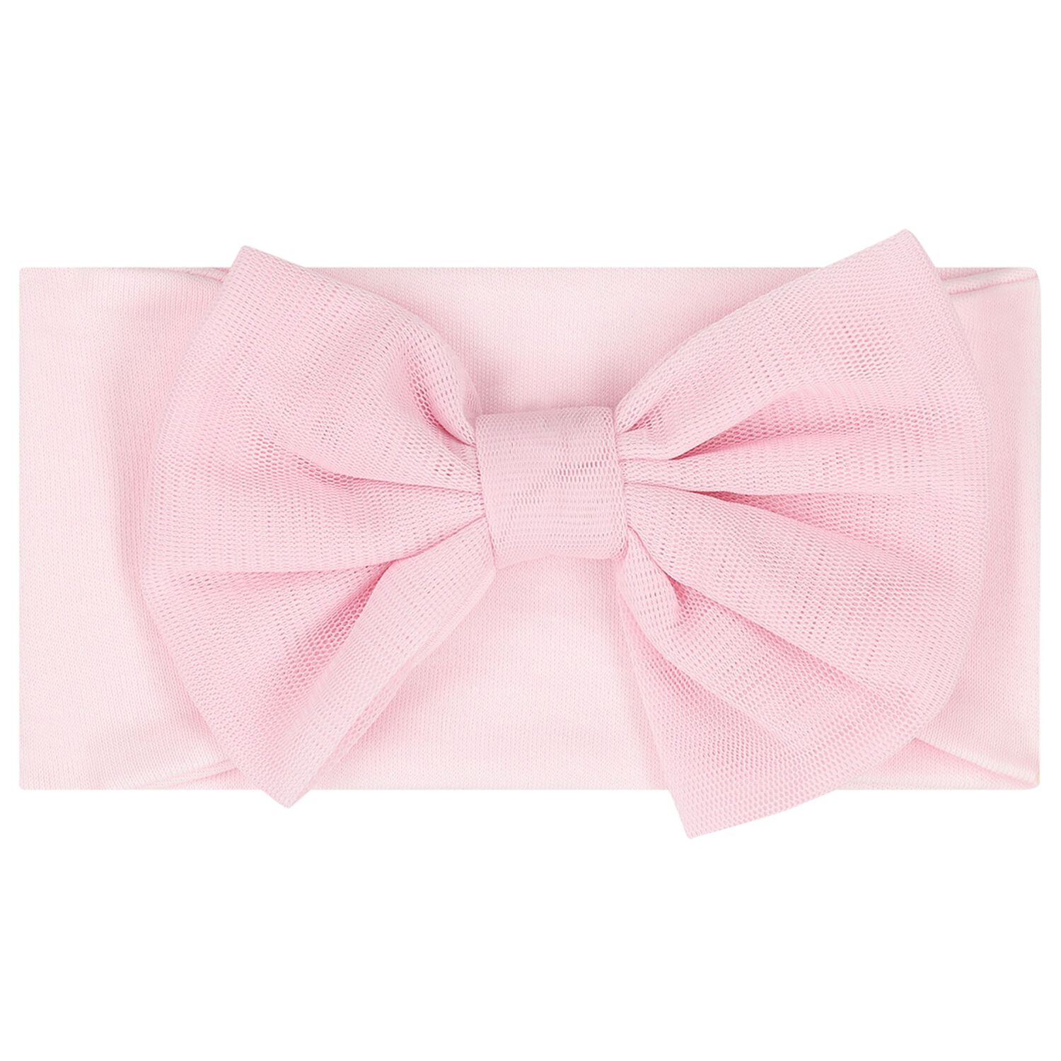 Girls Pink Babygrow & Headband Set, 1, hi-res