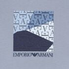 Younger Boys Navy Blue & Blue Logo Long Sleeve Top ( 2-Pack ), 2, hi-res