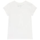 تيشيرت بنات بولو باللون الأبيض, 1, hi-res