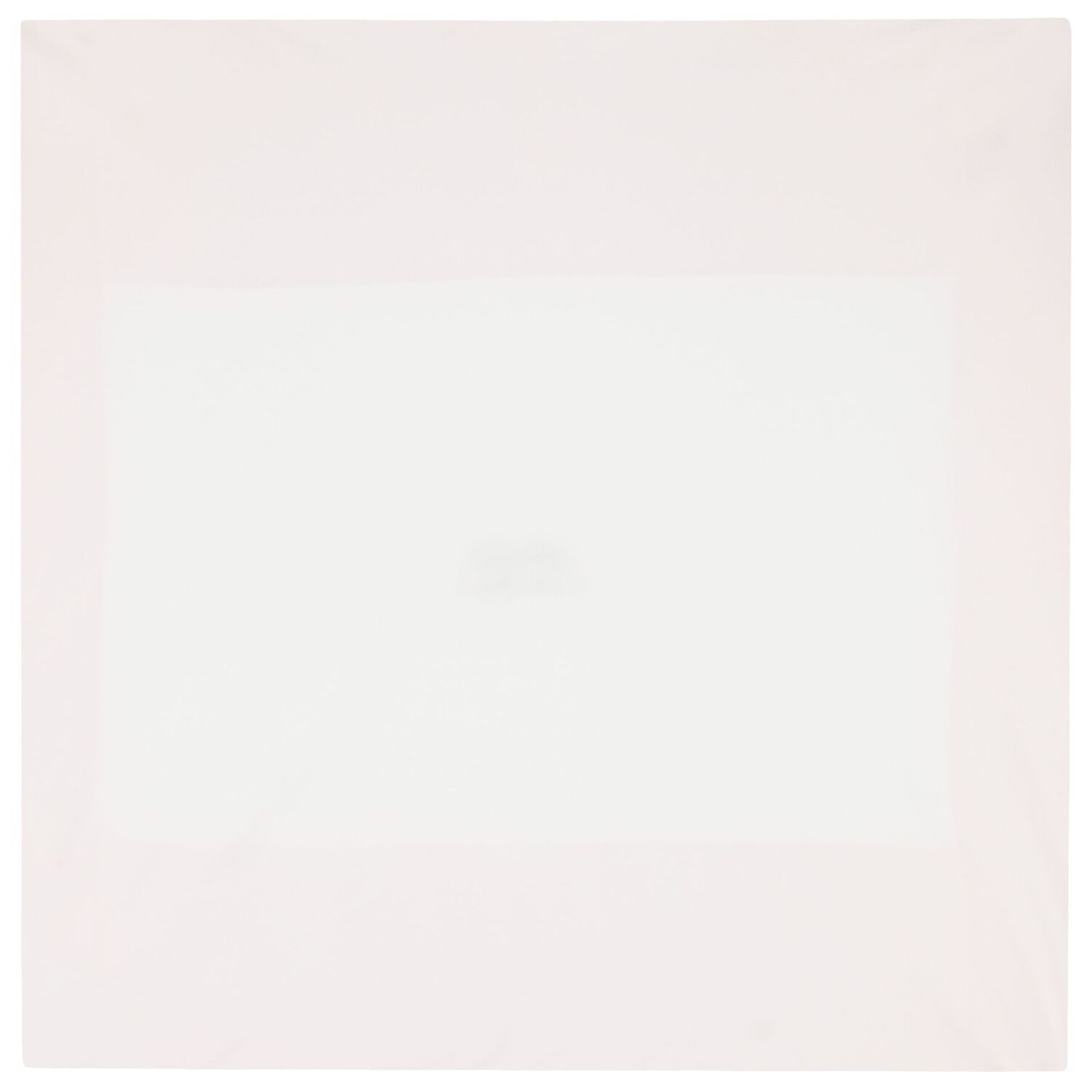 Baby Girls White & Pink Blanket, 1, hi-res