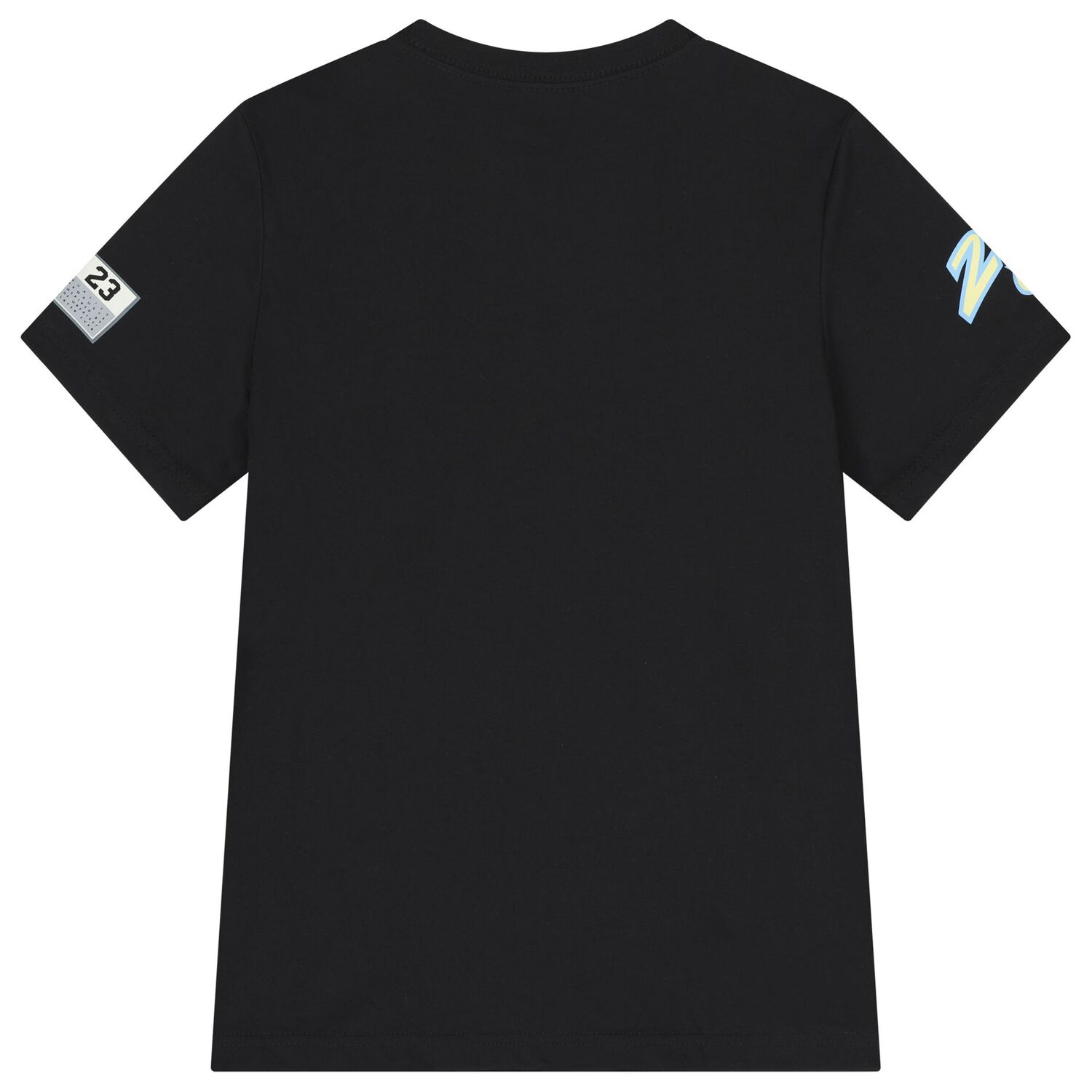 Boys Black Jordan Logo T-Shirt, 1, hi-res