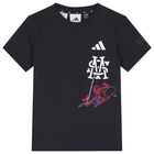 Boys Black Spider-Man Marvel Shorts Set, 1, hi-res
