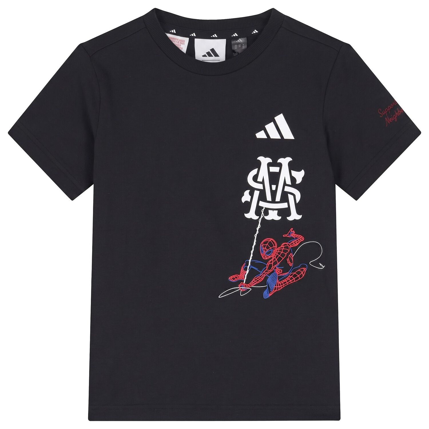 Boys Black Spider-Man Marvel Shorts Set, 1, hi-res