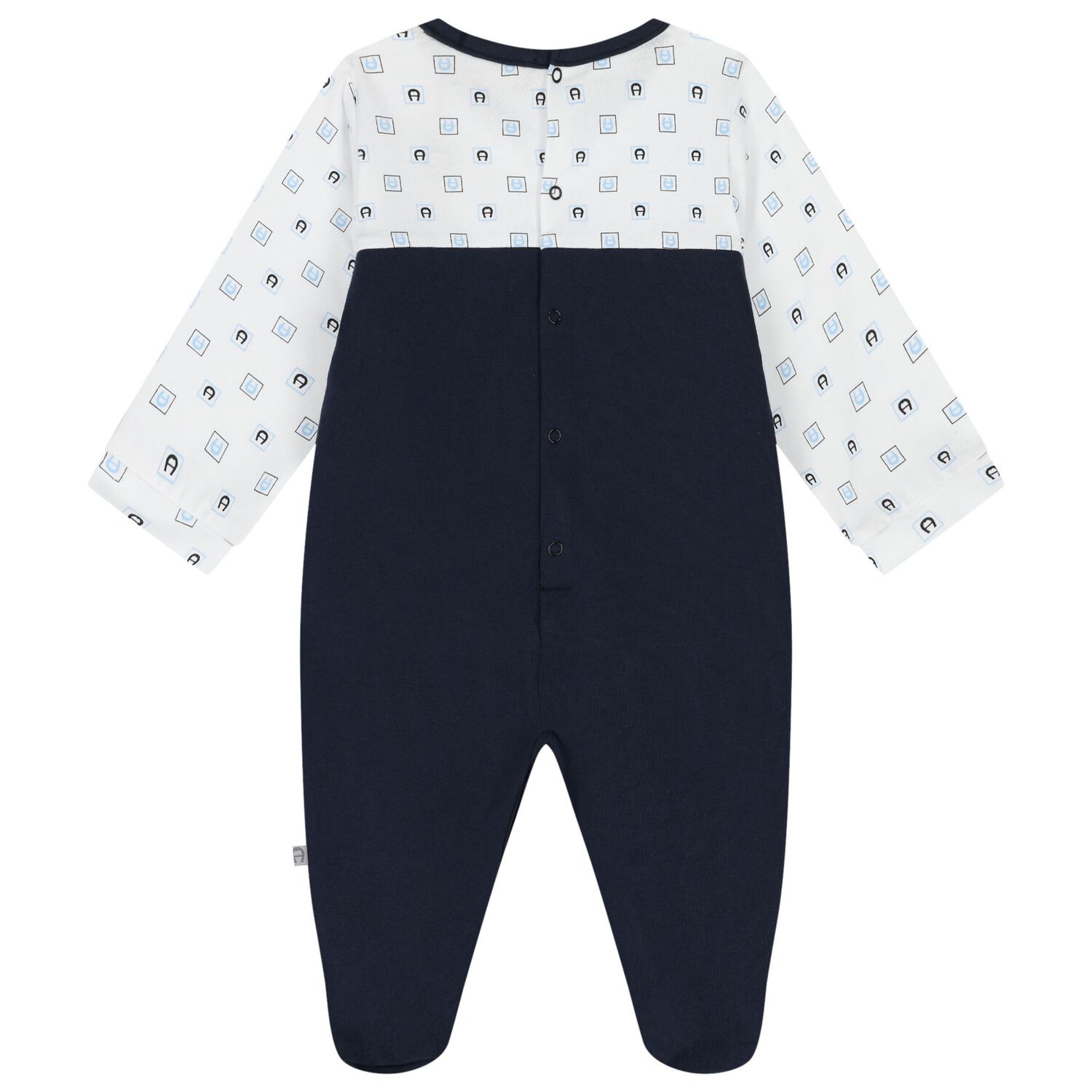 افارول أولاد بالشعار باللون الكحلى و الأبيض, 1, hi-res