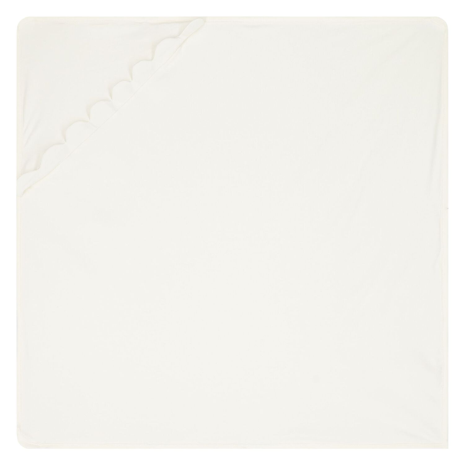 طقم هدية بدلة بيبي باللون العاجي مع حواف مزخرفة, 1, hi-res