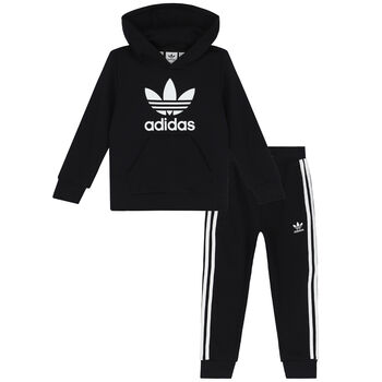Black Logo Tracksuit