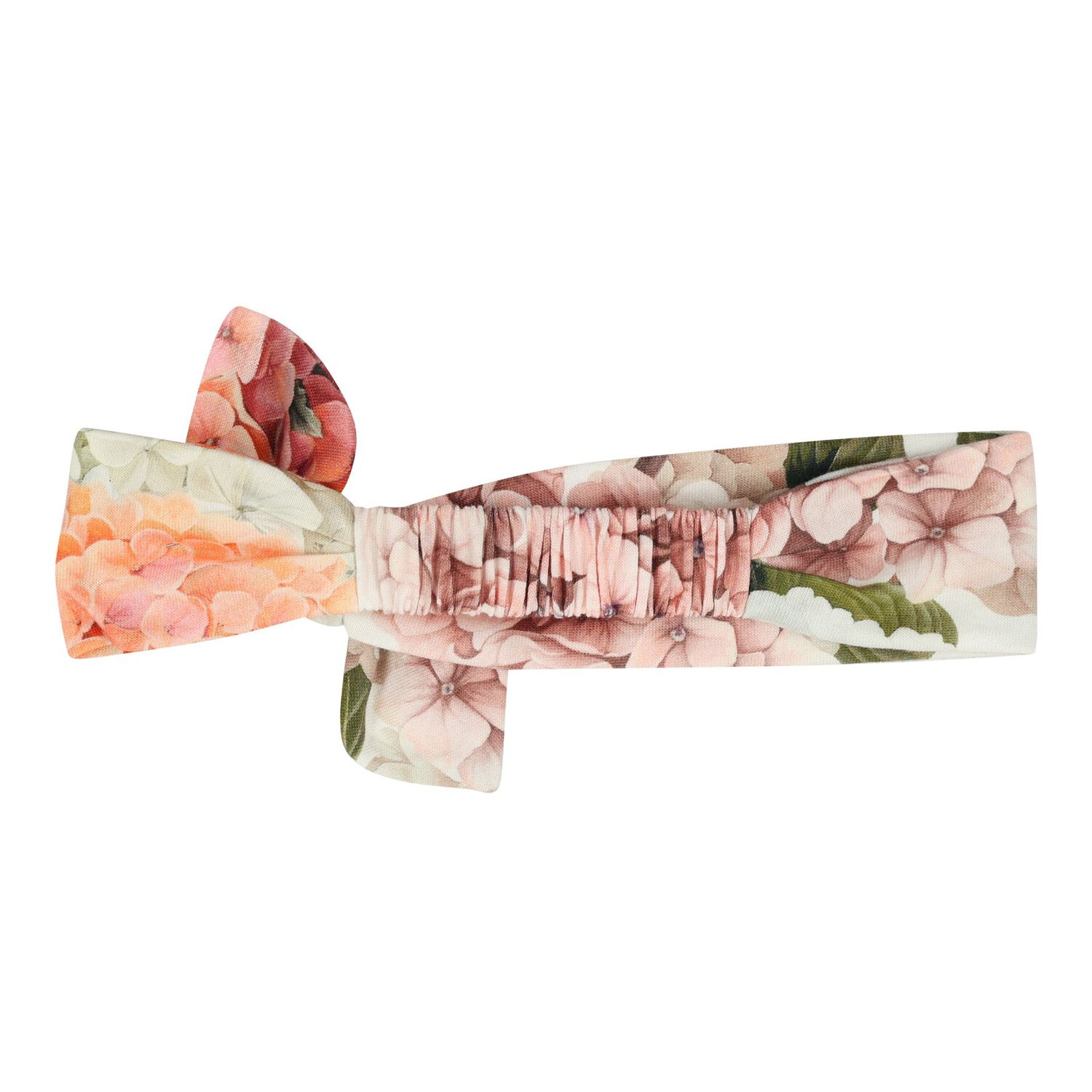 Baby Girls Ivory & Pink Floral Logo Romper Set, 1, hi-res