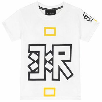 Boys White Logo T-Shirt