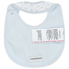 Baby Boys Blue Logo Babygrow Set, 3, hi-res