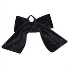 Girls Black Sparkle Velvet Dress Set, 1, hi-res
