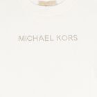 Girls Ivory Logo T-Shirt, 1, hi-res