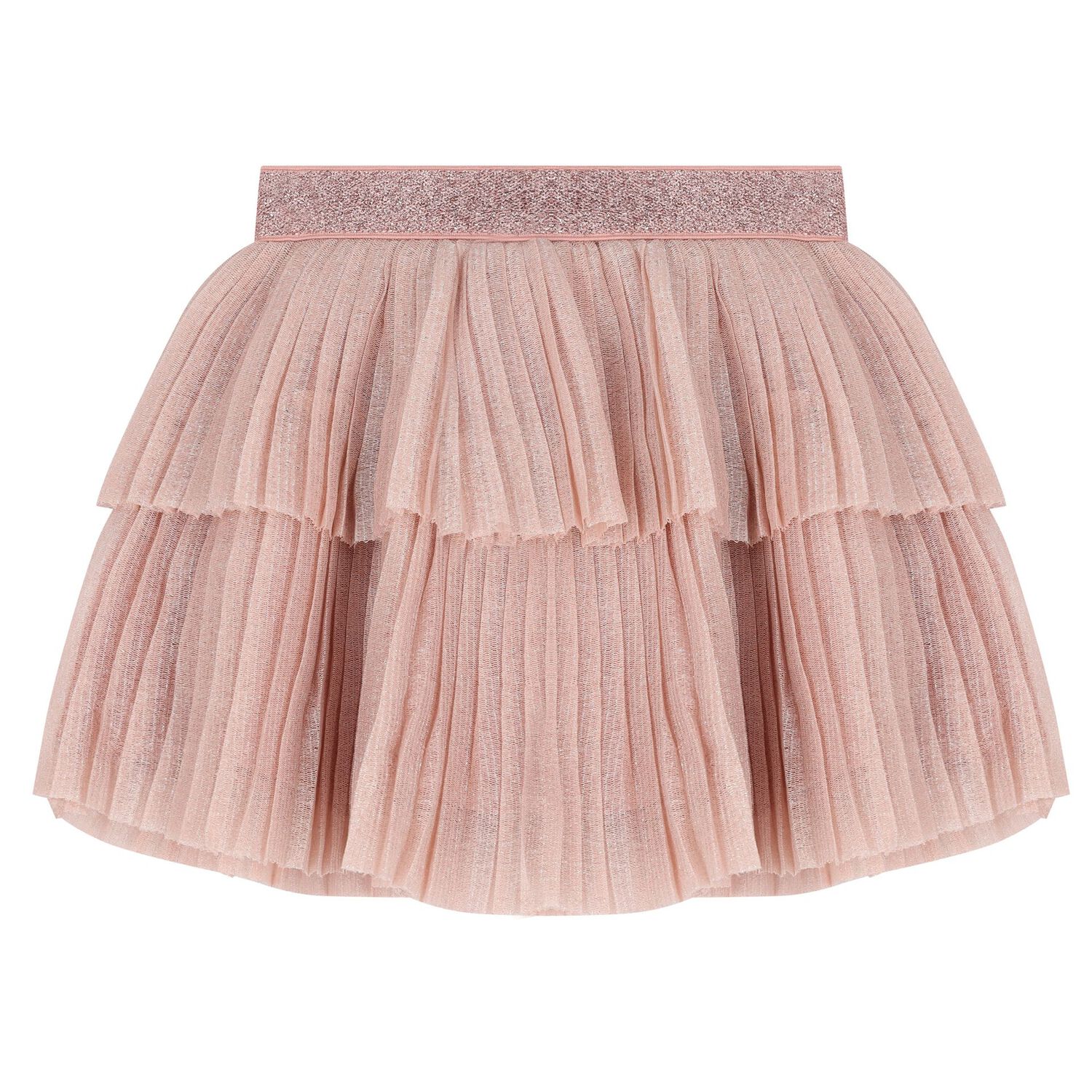 Younger Girls Ivory & Pink Skirt Set, 1, hi-res