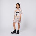 Girls Pink Disney Hooded Dress, 1, hi-res