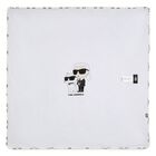 بطانية بالشعار باللون العاجي والأسود, 1, hi-res