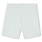 Younger Boys Green Logo Shorts, 4, hi-res