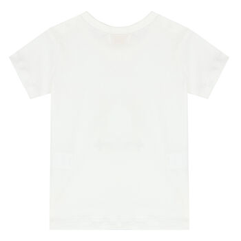 Baby Boys White Logo T-Shirt