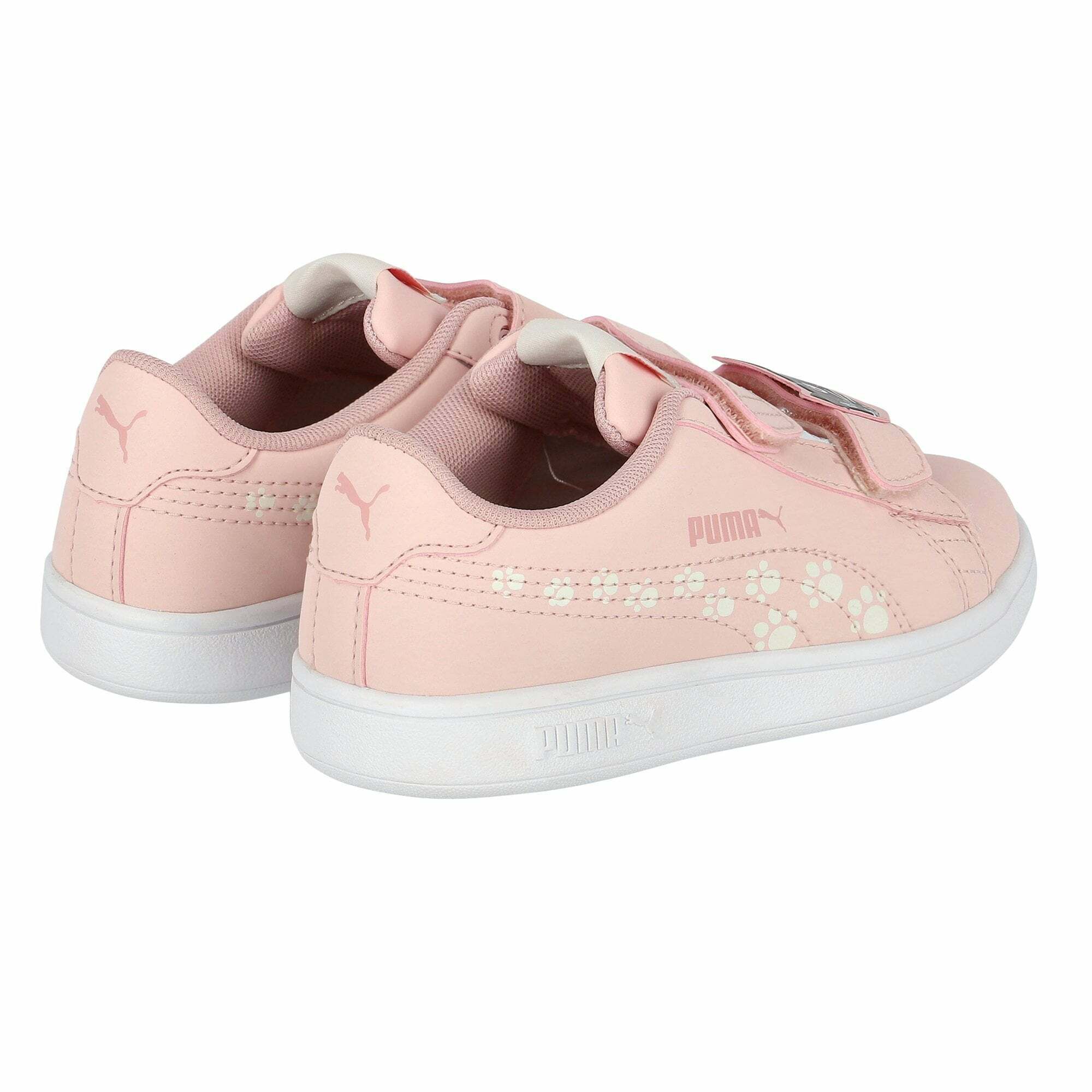 Childrens pink puma trainers shop