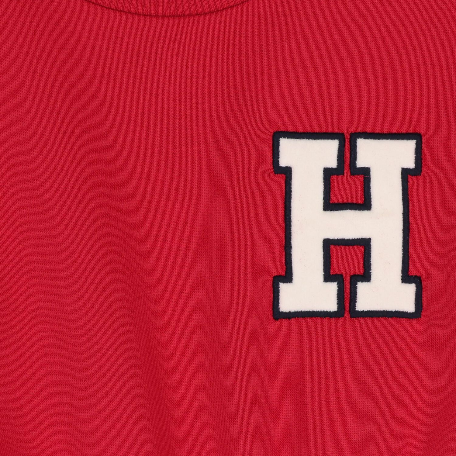 Girls Red Logo Sweatshirt Dress, 1, hi-res