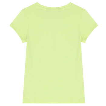 Girls Green Logo T-Shirt
