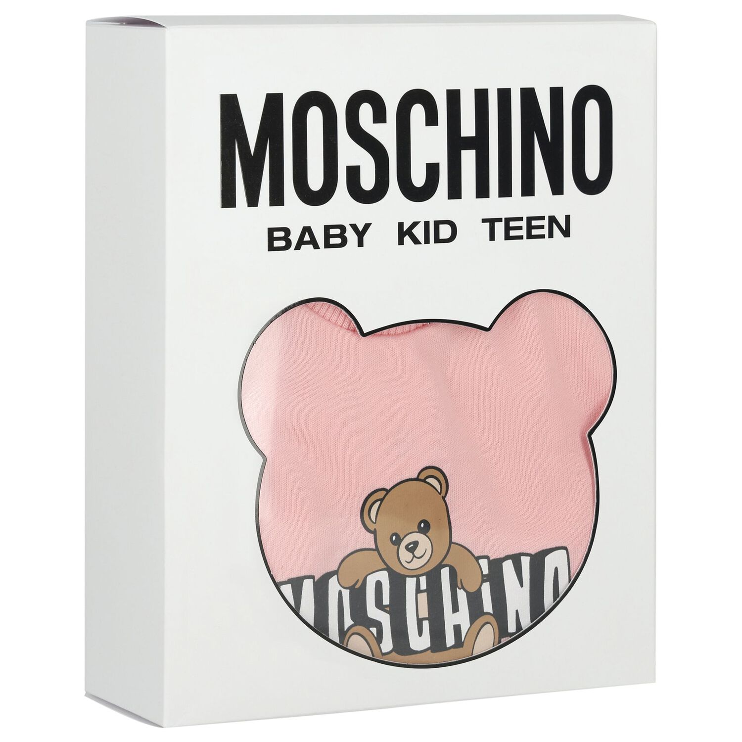 Baby Girls Pink Teddy Bear Logo Babygrow Gift Set, 5, hi-res