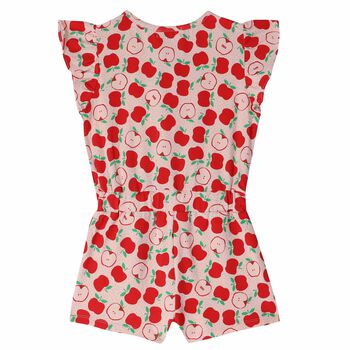 Girls Pink & Red Elmo Playsuit