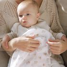 موسلين باللون الأبيض والبيج ( 3 قطع), 1, hi-res