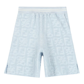 Boys Blue FF Logo Shorts