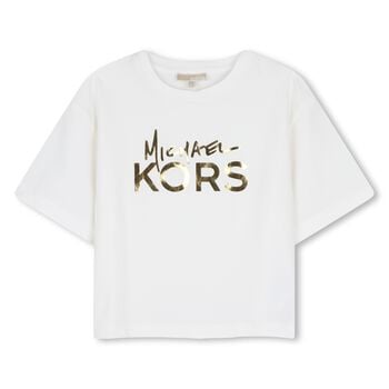 Girls Ivory Logo T-Shirt