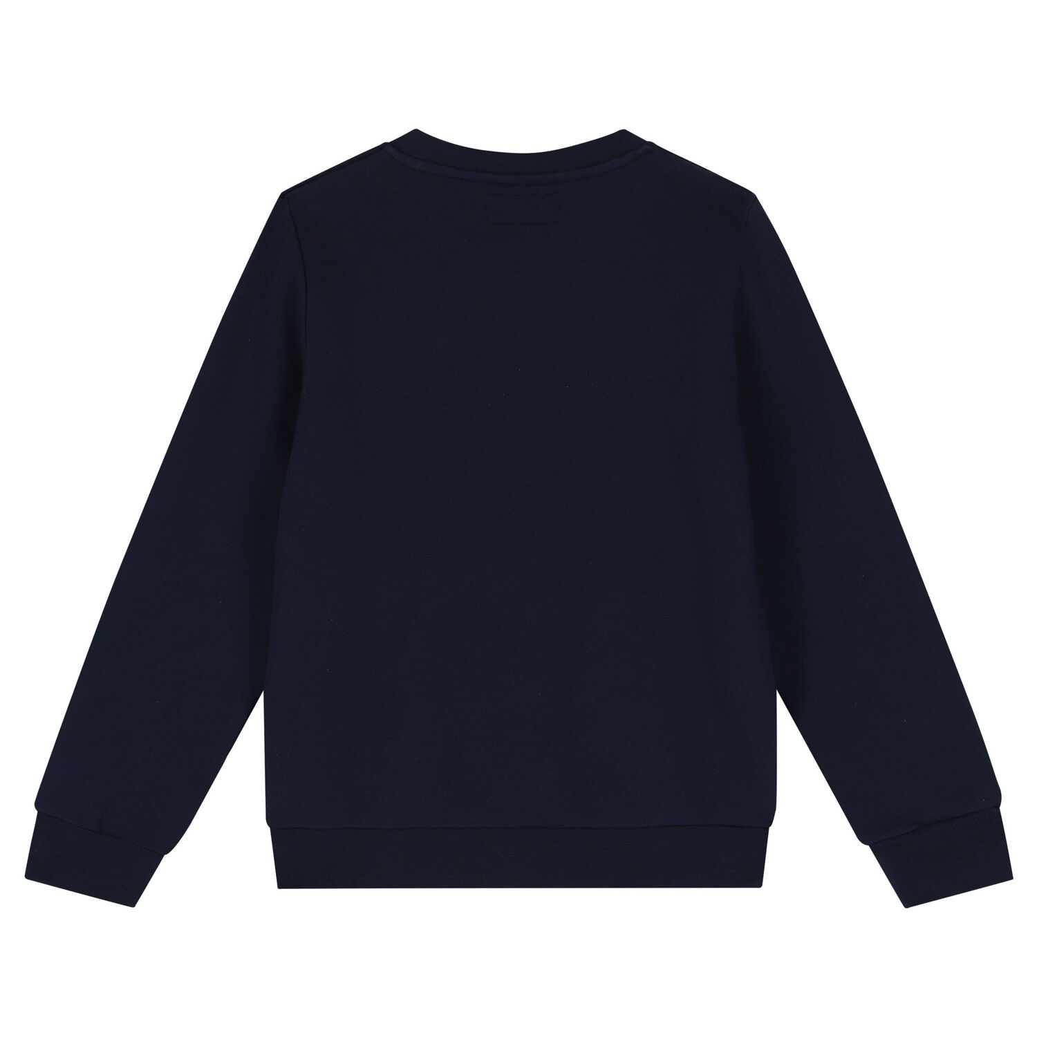 Boys Navy Blue Logo Sweatshirt, 3, hi-res