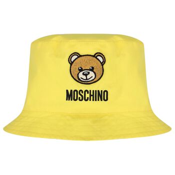 Yellow Teddy Bear Logo Hat