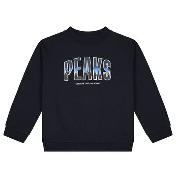 Boys Navy Blue Sweatshirt
