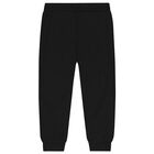 Boys Black Logo Tracksuit, 2, hi-res
