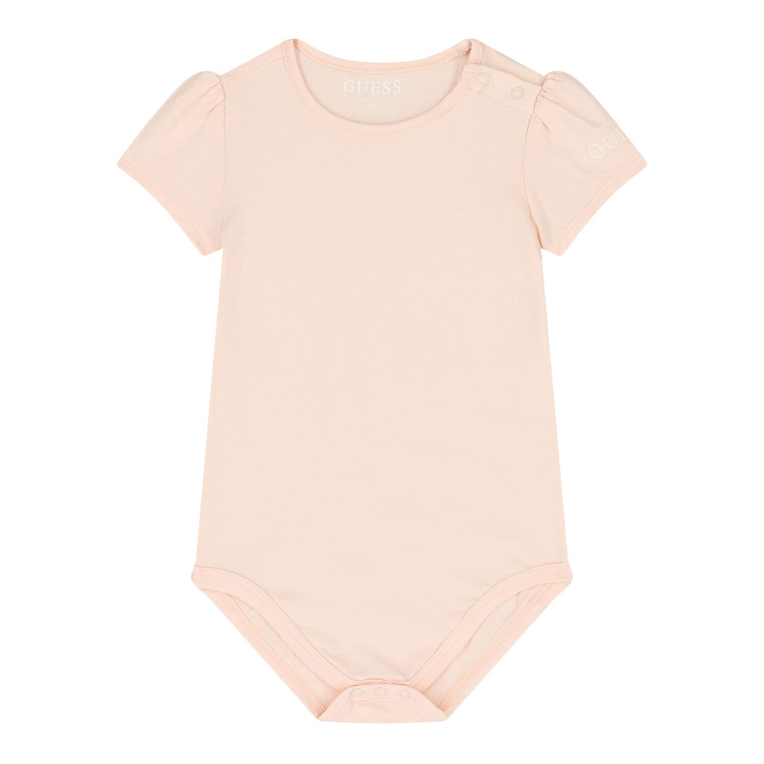 Baby Girls Pink & Denim Blue Dungaree Set, 1, hi-res