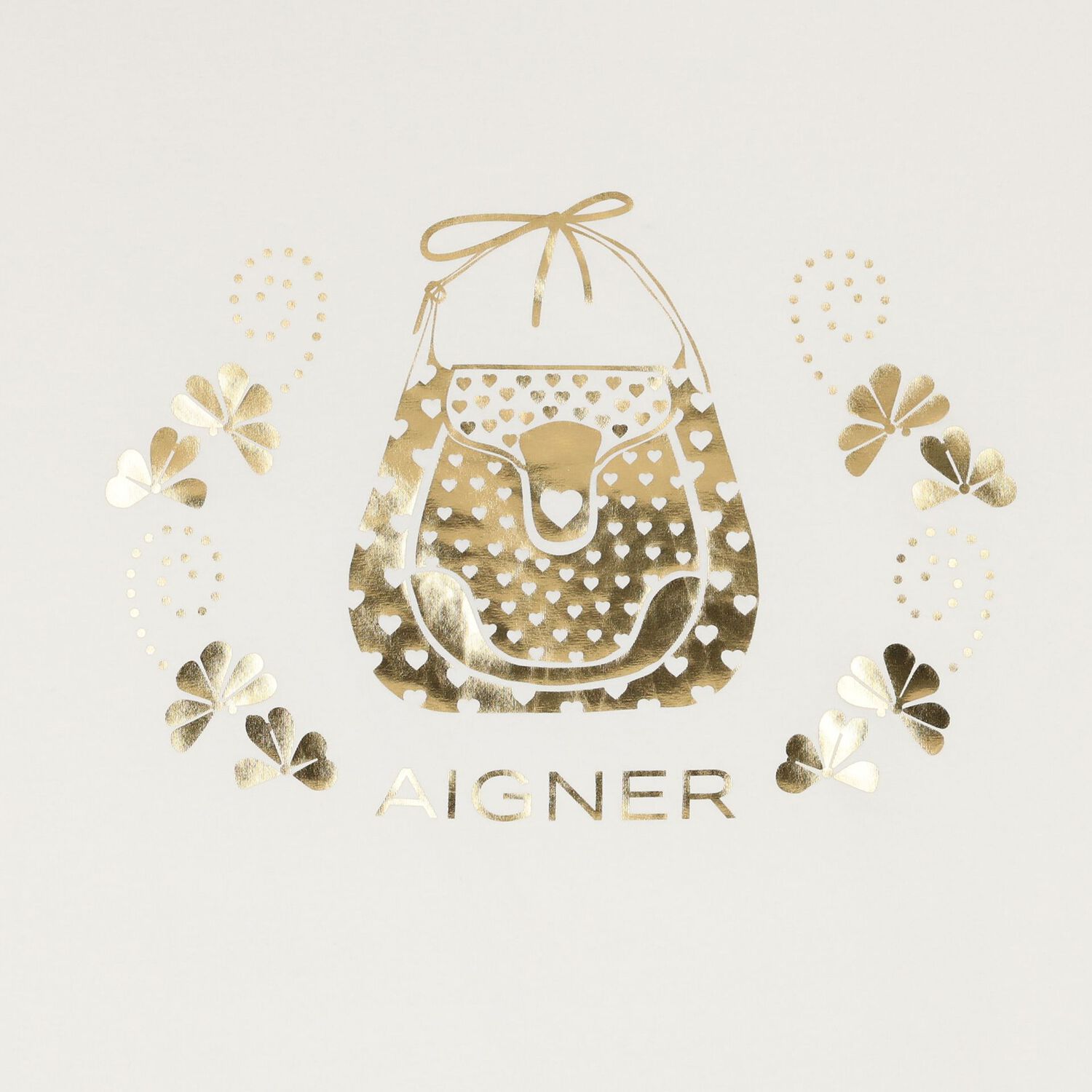 بطانيه بنات بشكل حقيبه بالشعار باللون العاجى , 1, hi-res