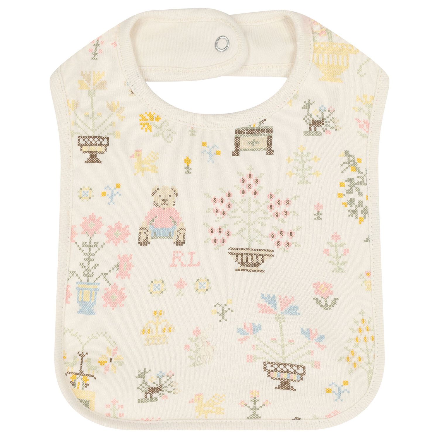 Baby Girls Ivory Floral Babygrow Gift Set, 1, hi-res