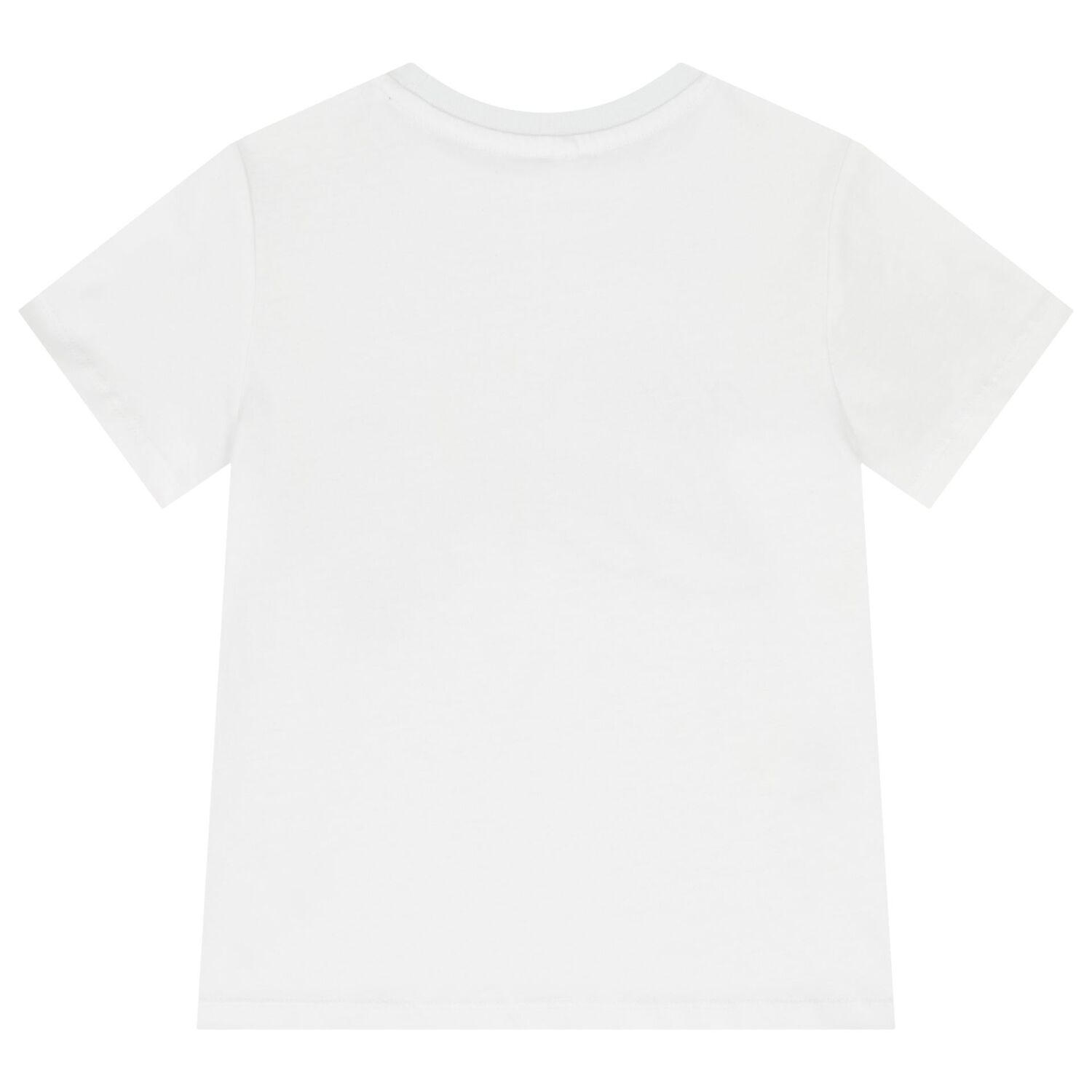Boys White Logo T-Shirt, 1, hi-res