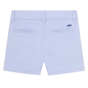 Younger Boys Pale Blue Chino Shorts
