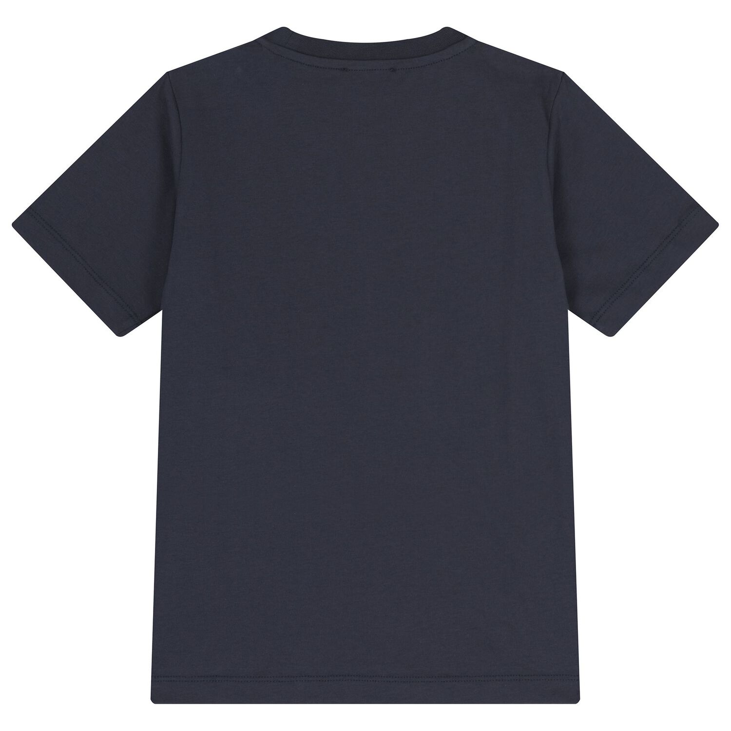 Boys Navy Blue Logo T-Shirt, 2, hi-res