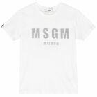 White Logo Cotton T-Shirt, 2, hi-res