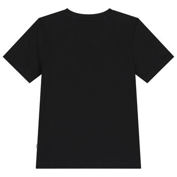 Boys Black Logo T-Shirt