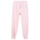 Girls Pink Logo Joggers, 1, hi-res